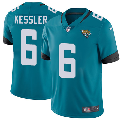 Jacksonville Jaguars #6 Cody Kessler Teal Green Alternate Youth Stitched NFL Vapor Untouchable Limited Jersey